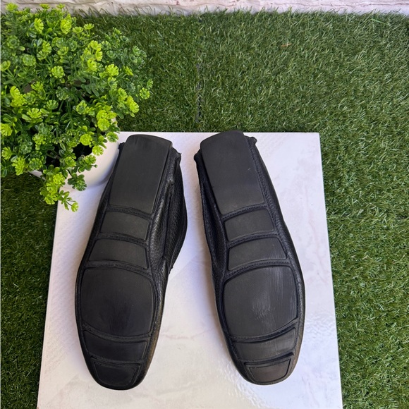 BALLY Black Leather loafer men size 7.5 - Picture 12 of 12